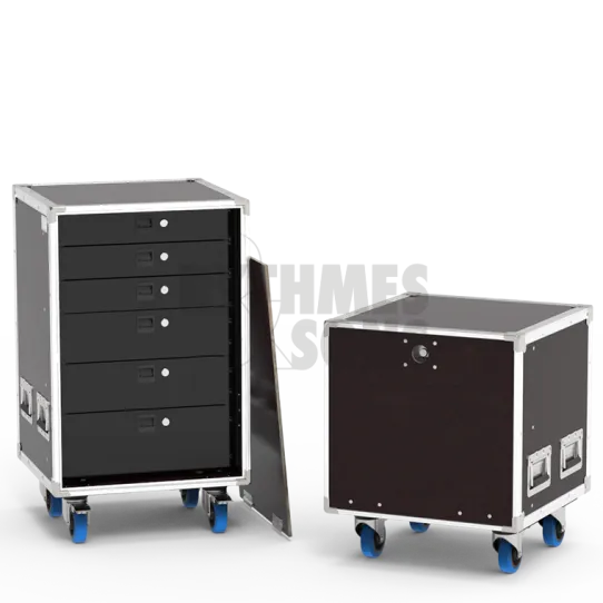 Flight-cases de rangement OpenRoad® 19" avec tiroirs sur glissières