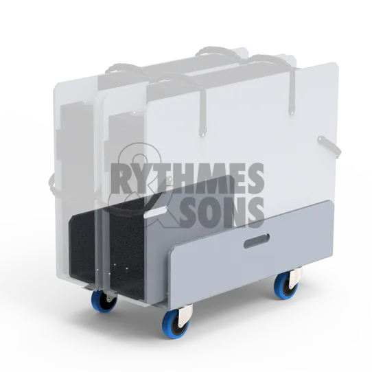 Planches à roulettes pour étuis Open-U®