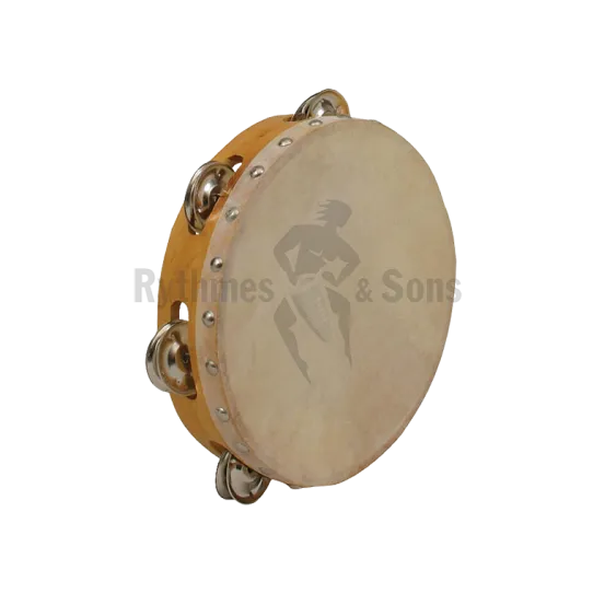 Tambourins avec 1 rangée de cymbalettes
