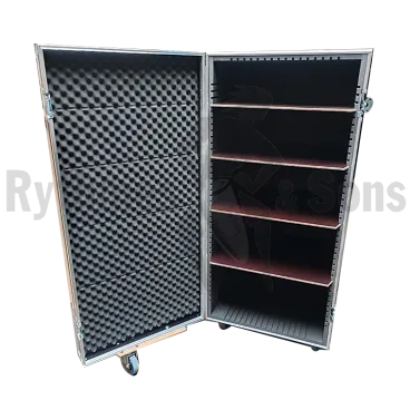 700x600xH1600 Orchestra flight-case + interior feature
