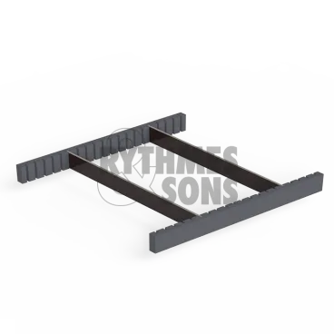 Kit de cloisons amovibles pour bac H100 Largeur 600 mm