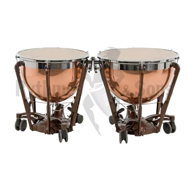 Lot de 2 Timbale Adams Professionnel Generation II Cuivre lisse parabolique 29"+26"