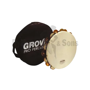 GROVER T2/GSPH Ø10"/25cm Tambourine Hybrid Silver