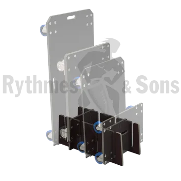 Produit Présentoir pour 4 plateaux roulants Image