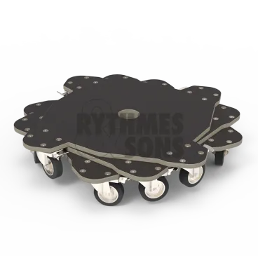 SpinBle®, Plateau 800x800 pour rouler-dérouler les câbles