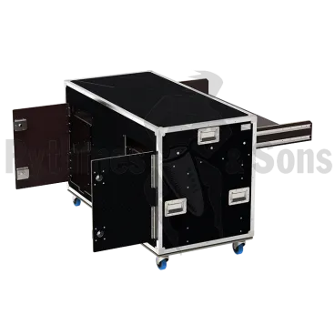 Rack OPENROAD® 2x12U + tablette coulissante L142cm