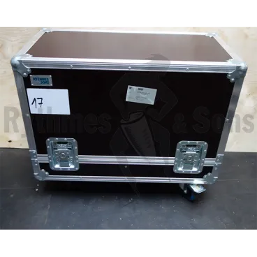 Malle "cloche" 820x425xH700 avec capitonnage