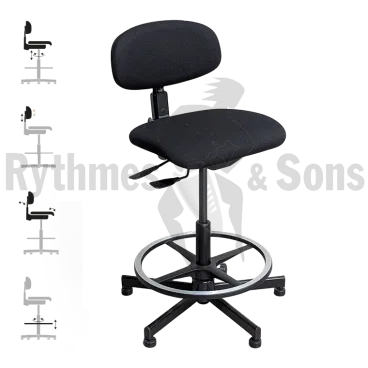 Produit RYTHMES & SONS AMY® Low Chaise haute réglable avec assise rectangulaire Image