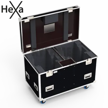 Flight-⁠case pour 2 lyres ROBE Forte Profile™ OU Forte Fresnel™ OU Forte PC™