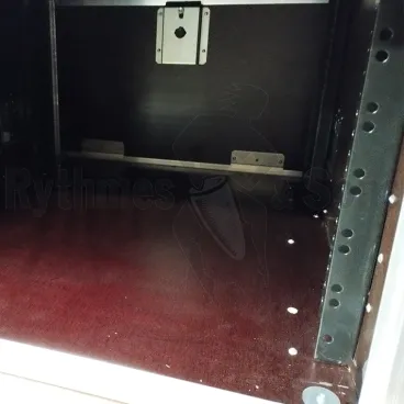 OPENROAD® 19" rack 6U depth 530mm Round holes