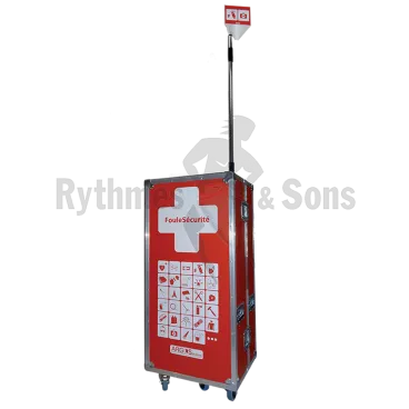 First aid and fire safety flight case