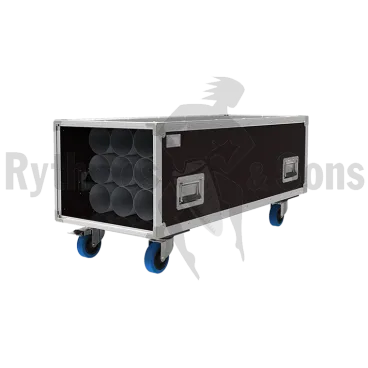 Flight-case OPENROAD® pour 12 pieds de micros