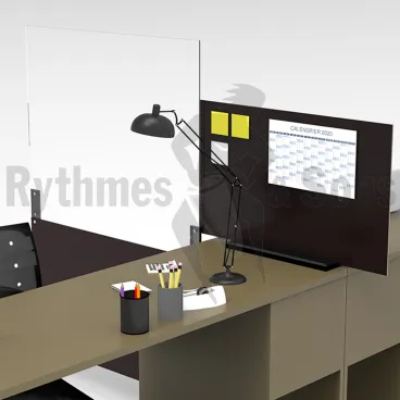 1,20xH1,80m Cloison de séparation mobile