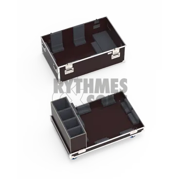 Flight-⁠case pour vidéoprojecteur BARCO sur châssis UDM