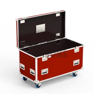 Malle Classique PVC Rouge (RAL 3020) 1200x600xH600