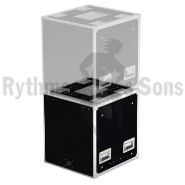 Rack 19" Opentop® suspendu 12U prof. 530 mm