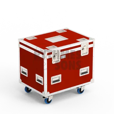 Malle Classique PVC Rouge (RAL 3020) 800x600xH600