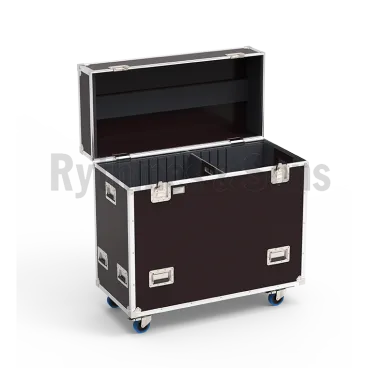 RYTHMES & SONS Flight-⁠case rangement pour 20 chaises pliantes LILA® I ou 25 chaises pliantes LILA® II