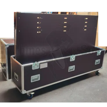 Classique Flight case pour 1 écran de 70" à 80"