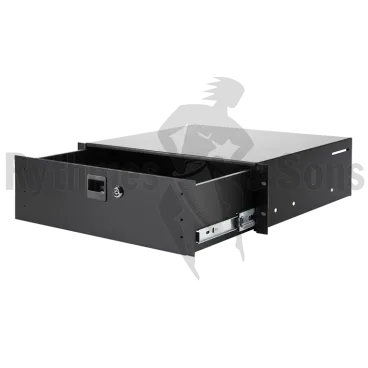 Product Aluminium rack drawer 19" 3U depth 373mm Image