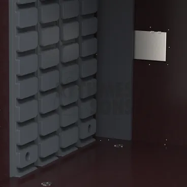 Storage flight case 1100x800xH800 for accessories