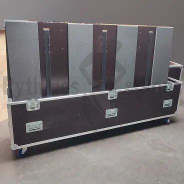 Classique Flight case pour 1 écran de 70" à 85"