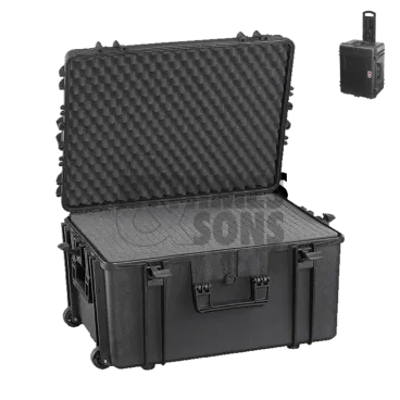 PANARO MAX620H340STR Grande valise étanche 620x460xH340 int. avec mousse