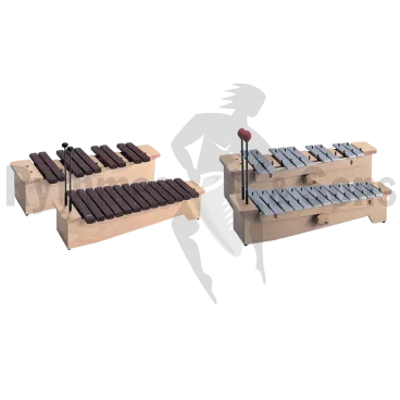 Jeu d'un xylophone et d'un métallophone Soprano CADESON