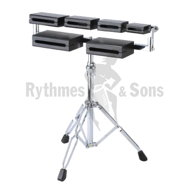 Jeu de 6 Ebony Blocks CADESON accordés + châssis 2 niveaux