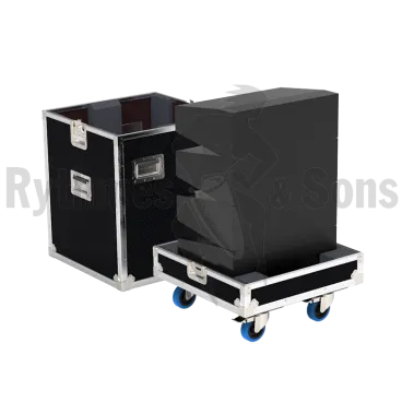 Produit L-⁠ACOUSTICS KILO / KIVA (I ou II) Flight case pour 2 ou 4 enceintes en grappe Image