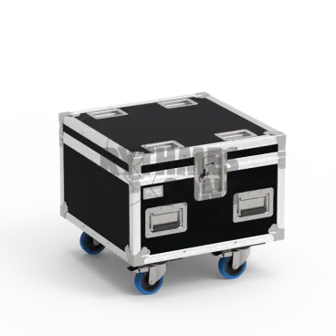 Flight-⁠case pour 4 optiques de découpes Source Four LED 2 CYCLO, Source Four LED 2 FRESNEL ETC