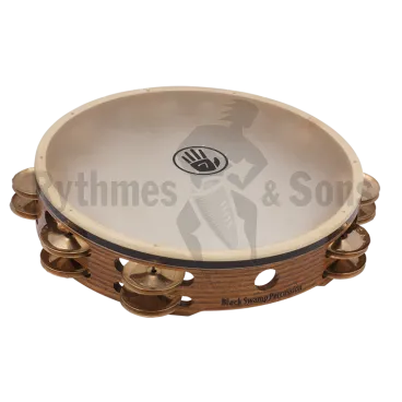 BLACK SWAMP TD4 Tambourin Ø10"/25cm Argent Hybride