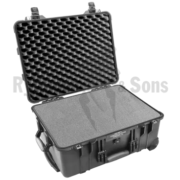 PELI™ 1560 Protector case 506x380xH229 int. with foam and wheels