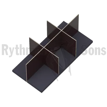 Produit 3x2 compartiments bois + mousse dans le fond pour malle 1200x600xH600 Image