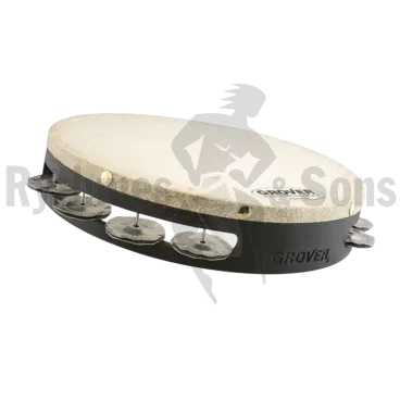 GROVER Ø10"/25 T1/SS Spanish Silver tambourine
