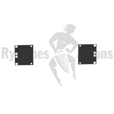 Produit Réduction de 24" à 19" 2U noire Image