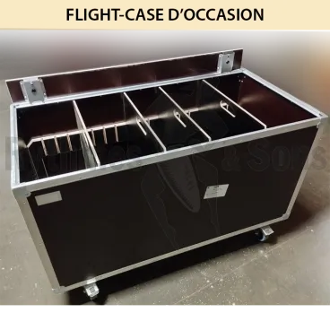 1200x600xH600 Malle OPENROAD® + kit rainuré bois + 4 cloisons