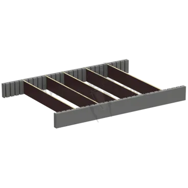 Produit Cloisons amovibles pour tiroir 800x500xH105 Image