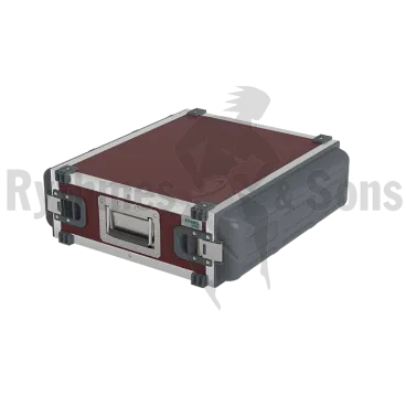 CLICTOP® rack 19" 3U depth 440mm burgundy