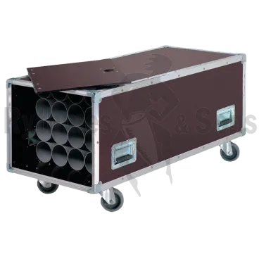 Flight case rangement 20 pieds de micros