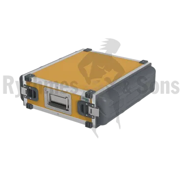 CLICTOP® rack 19" 3U depth 440mm yellow