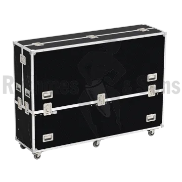 Flight-case Classique avec élévateur électrique pour écran 70" à 86"