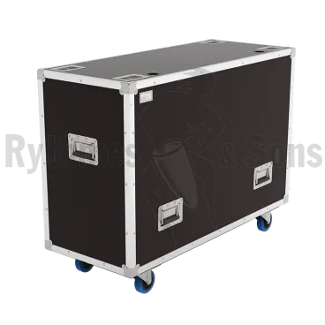 Flight-⁠case OpenRoad® Large pour 1 à 4 écrans de 32" à 46"