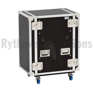 Régie mobile 19" classique 20U avec 2 tables