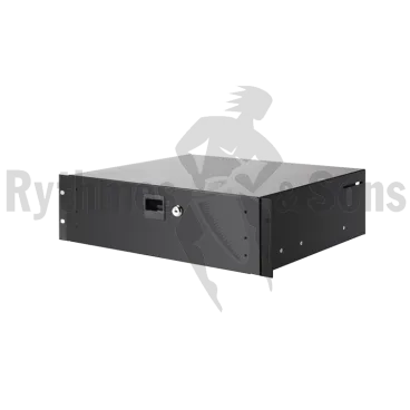 Steel rack drawer 19" 3U depth 373mm