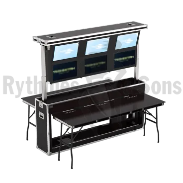 Product Telemetry flight case 6 seats and 12 monitors Image