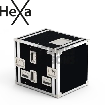 Heavy Classic shock mounted rack 12U depth 590mm