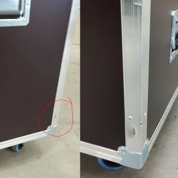 OpenRoad® Large Flight case pour 1 à 4 écrans de 32" à 46"