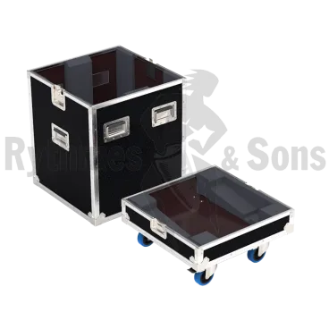 L-⁠ACOUSTICS KILO / KIVA (I ou II) Flight case pour 2 ou 4 enceintes en grappe