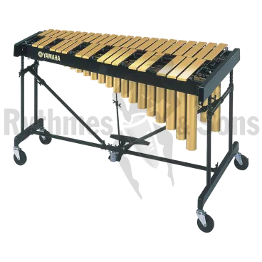 Produit YAMAHA YV-⁠3710 Vibraphone 3 octaves clavier Doré brillant Image